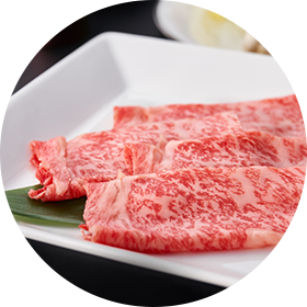 Premium Japanese black beef